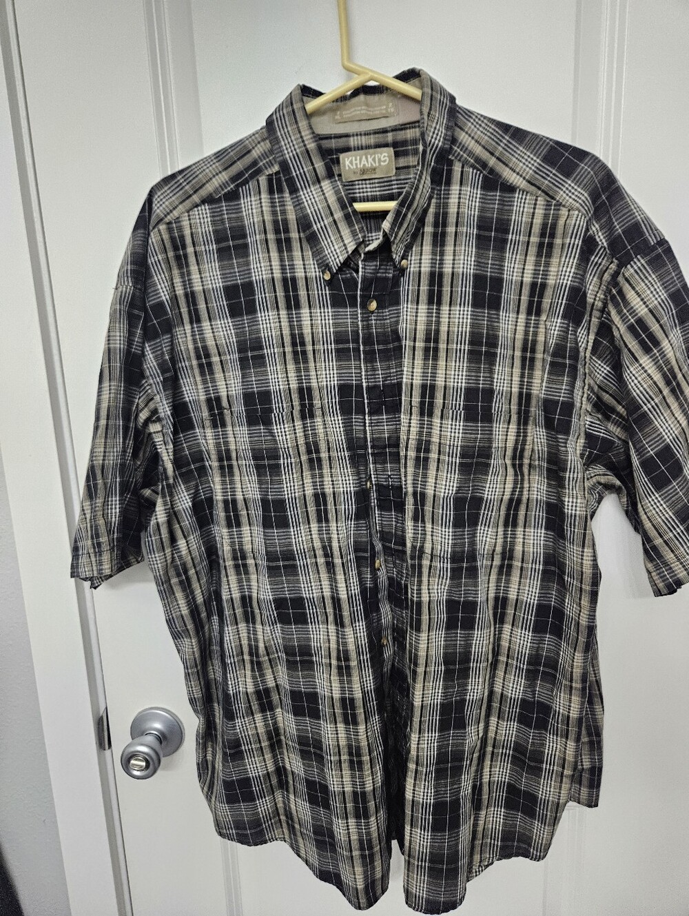 Khakis Men's XL Short-Sleeve Button-Up Shirt
